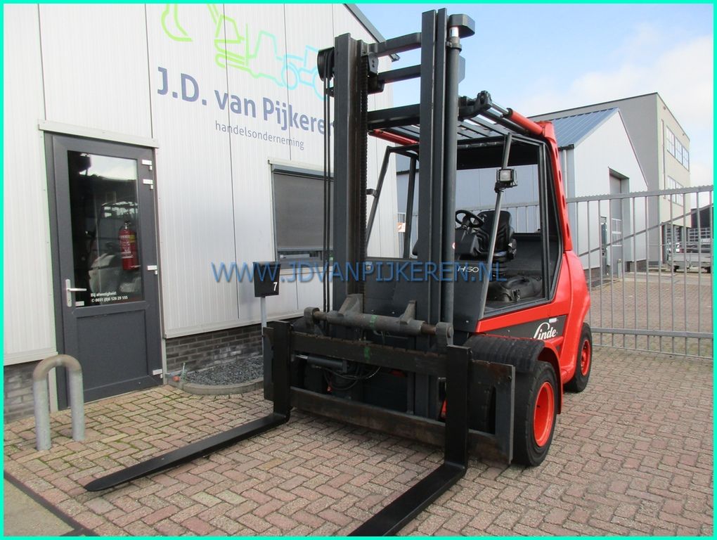 Linde H50D-03 353 2006 6 cilinder Deutz + sideshift