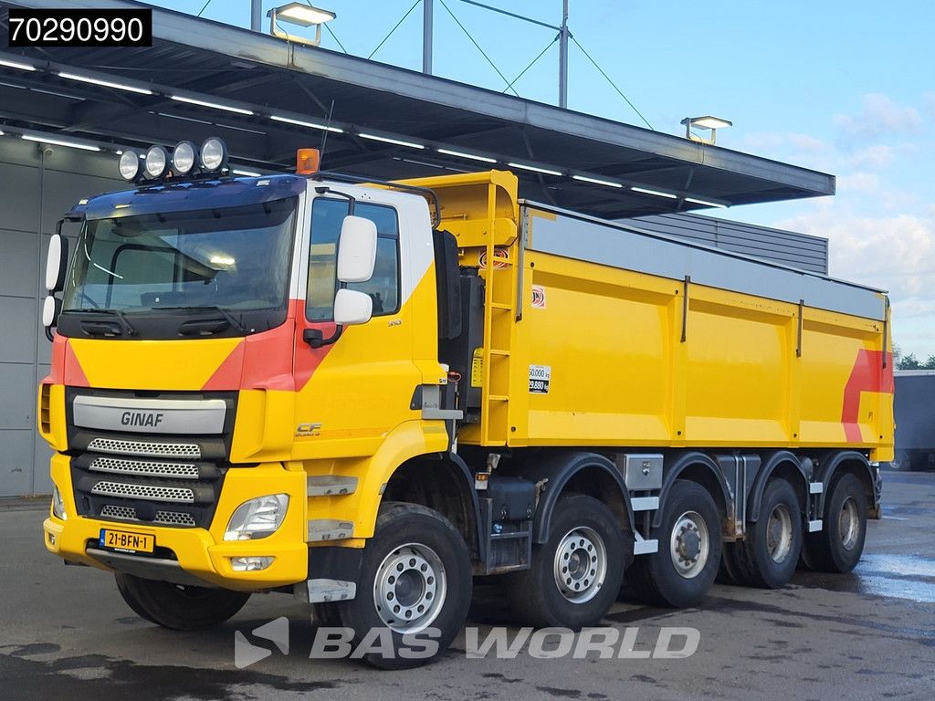 Ginaf CF X6 5350 CTSE 10X6 NL-Truck 26m3 AJK Tipper Big-Axle Euro 6