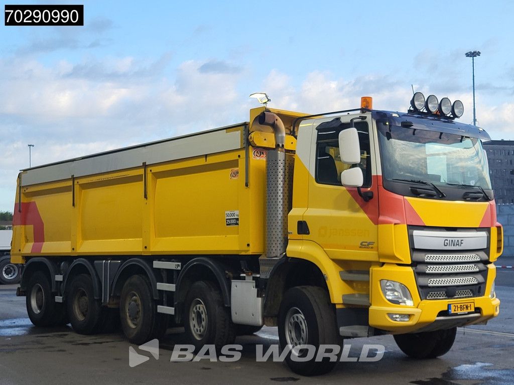 Ginaf CF X6 5350 CTSE 10X6 NL-Truck 26m3 AJK Tipper Big-Axle Euro 6