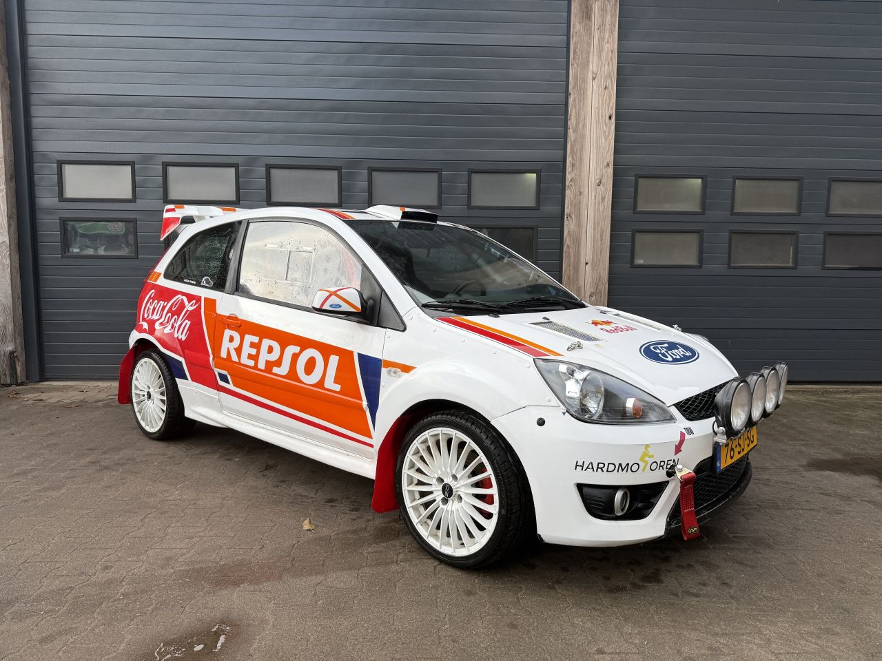 Ford Fiesta ST150 Mk6 Rallyauto– Sparco, rolkooi, revisie motor