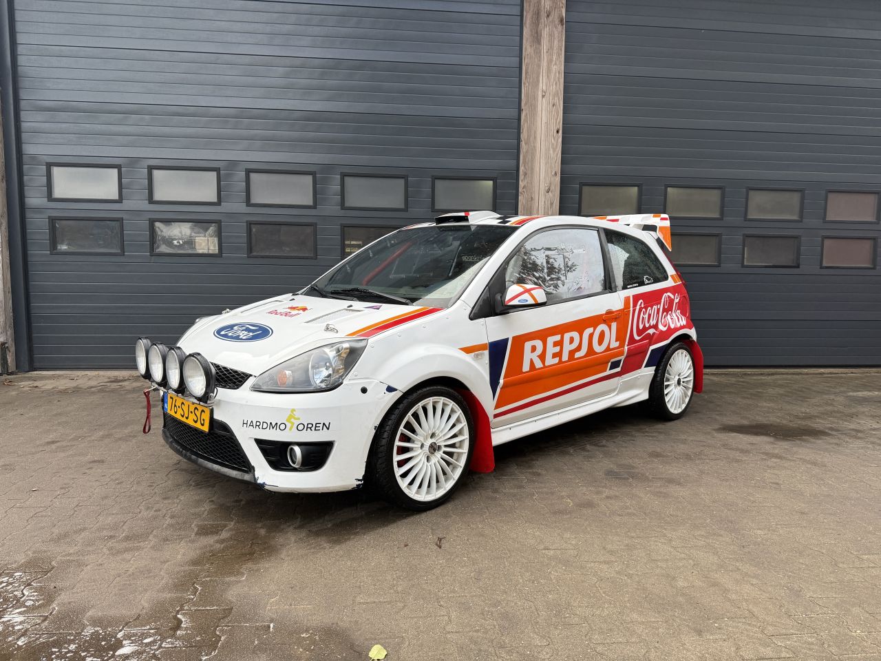 Ford Fiesta ST150 Mk6 Rallyauto– Sparco, rolkooi, revisie motor