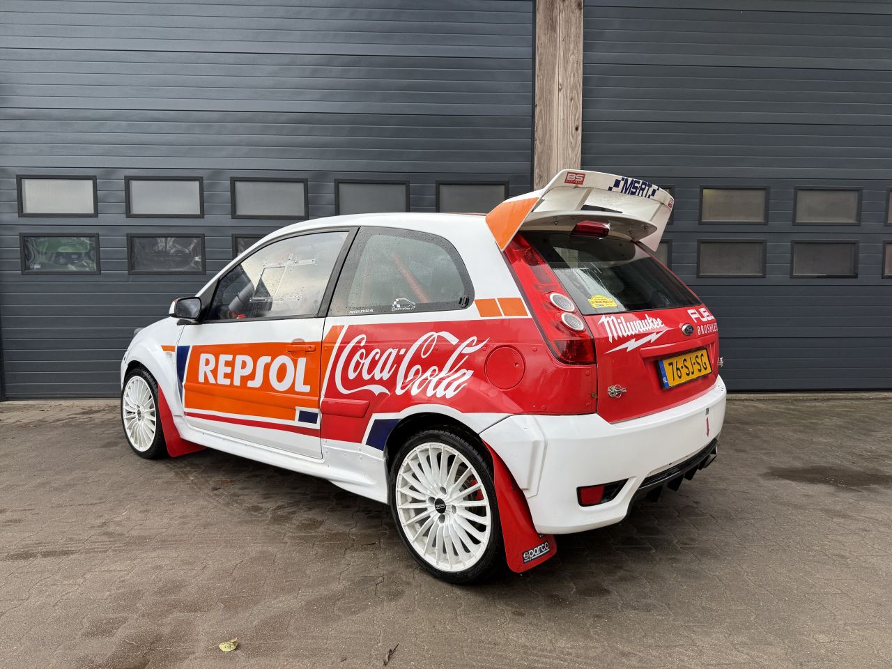 Ford Fiesta ST150 Mk6 Rallyauto– Sparco, rolkooi, revisie motor