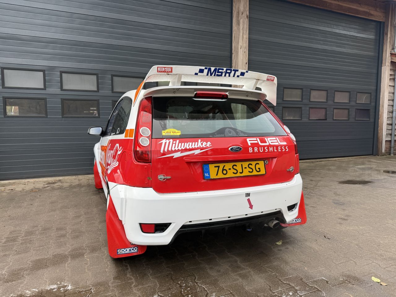 Ford Fiesta ST150 Mk6 Rallyauto– Sparco, rolkooi, revisie motor