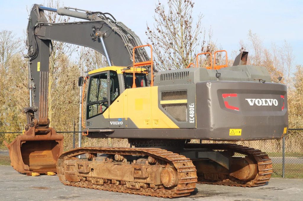 Volvo EC480 EL | HAMMER LINES | BUCKET | QUICK COUPLER