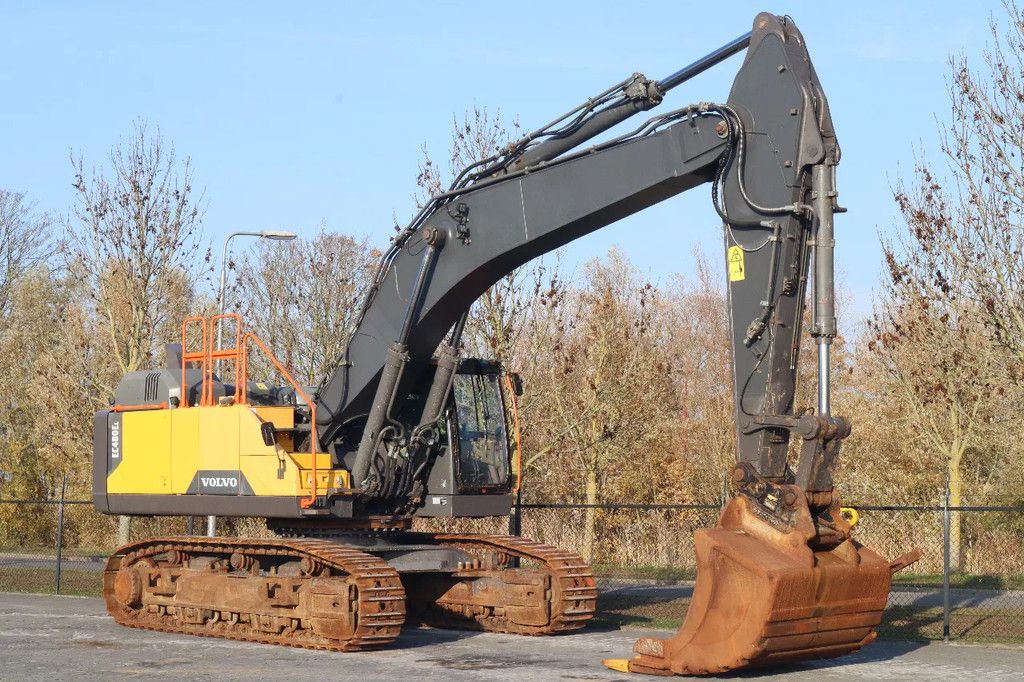 Volvo EC480 EL | HAMMER LINES | BUCKET | QUICK COUPLER