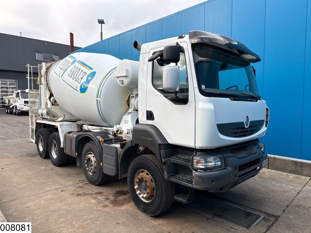 Renault Kerax 380 Dxi 8x4, EURO 5, Imermix 9m3