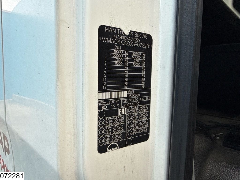 MAN TGX 18 440 EURO 6, Engine broken