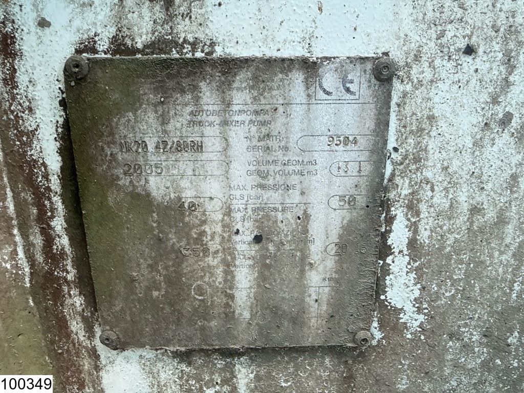 Renault Kerax 420 8x4, EURO 3, Cifa MK20, 9m3