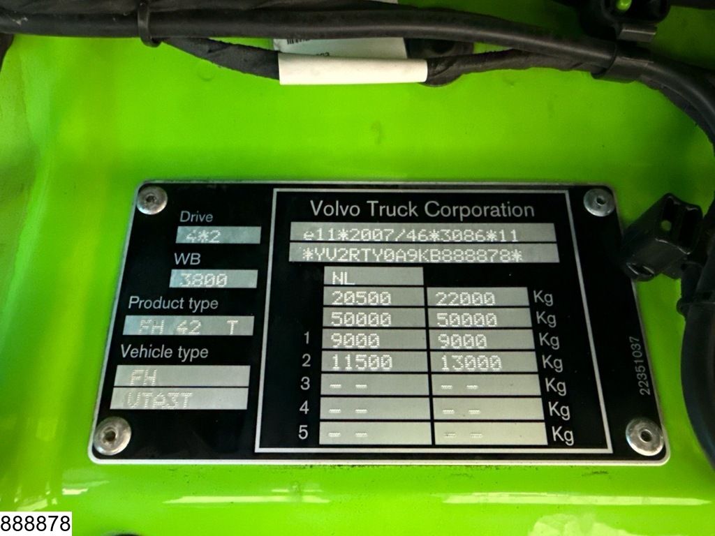 Volvo FH 460 EURO 6, ACC, Ishift, Hydraulic