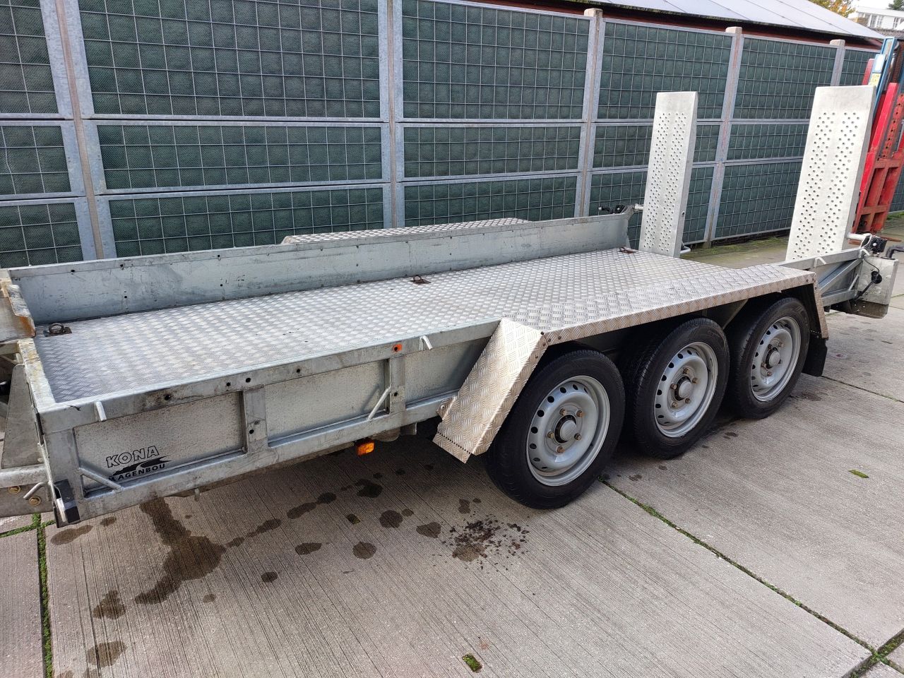 Ifor Williams 3 asser machinetransporter 2024