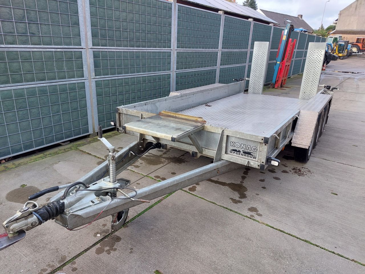 Ifor Williams 3 asser machinetransporter 2024