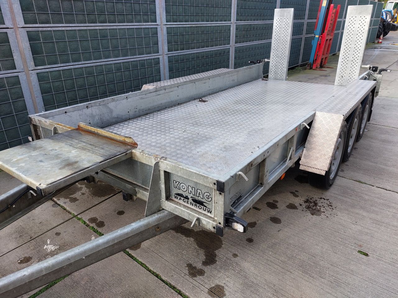 Ifor Williams 3 asser machinetransporter 2024