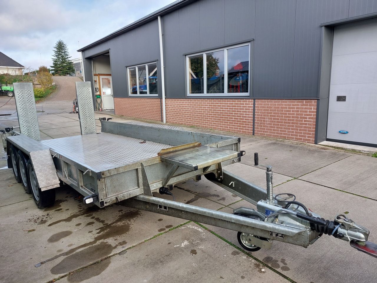 Ifor Williams 3 asser machinetransporter 2024