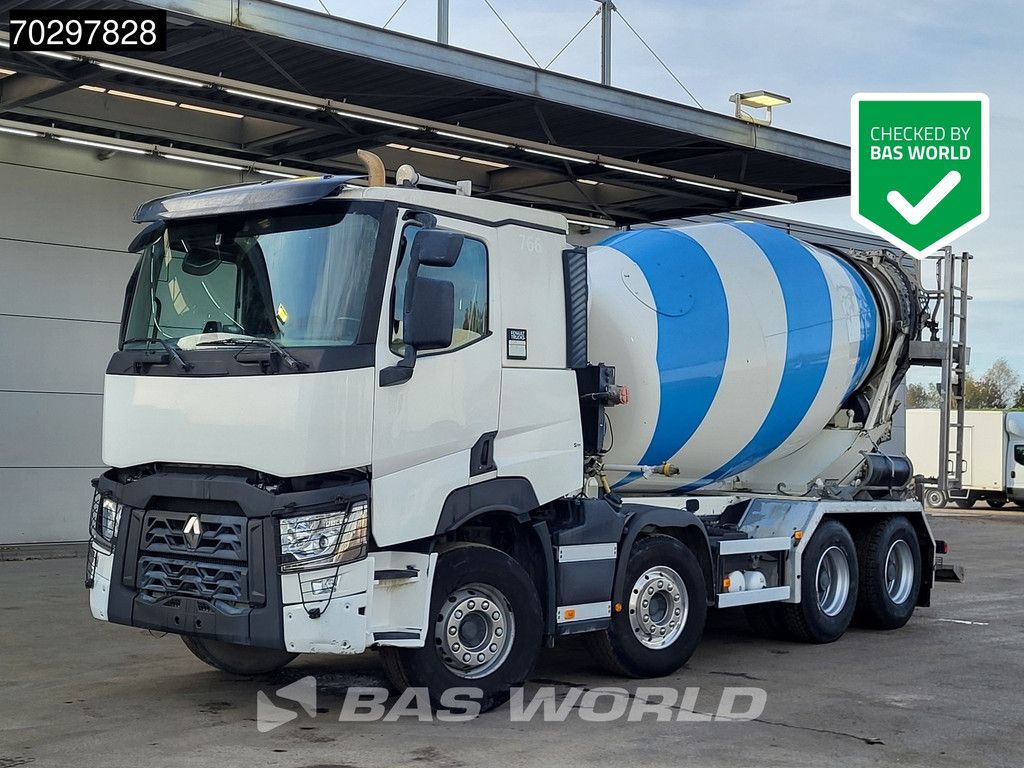 Renault C C 520 8X4 9m3 CIFA mixer Steelsuspension automatic Euro 6