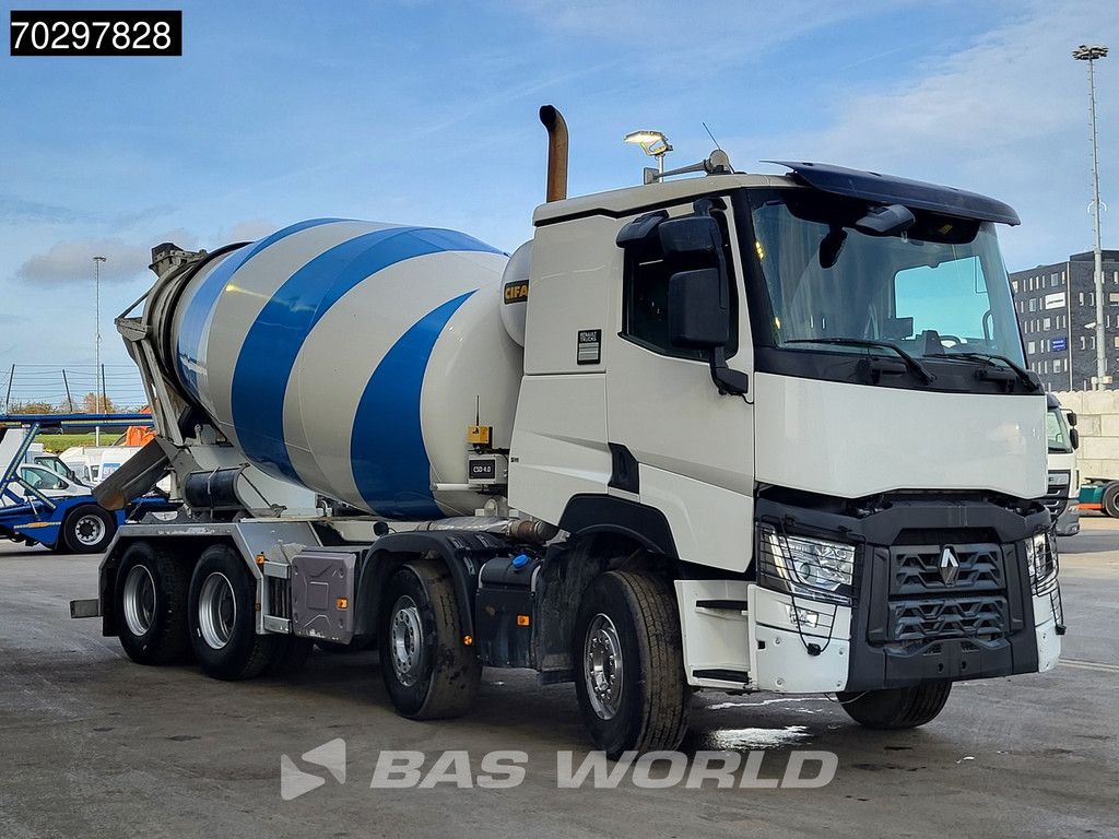 Renault C C 520 8X4 9m3 CIFA mixer Steelsuspension automatic Euro 6