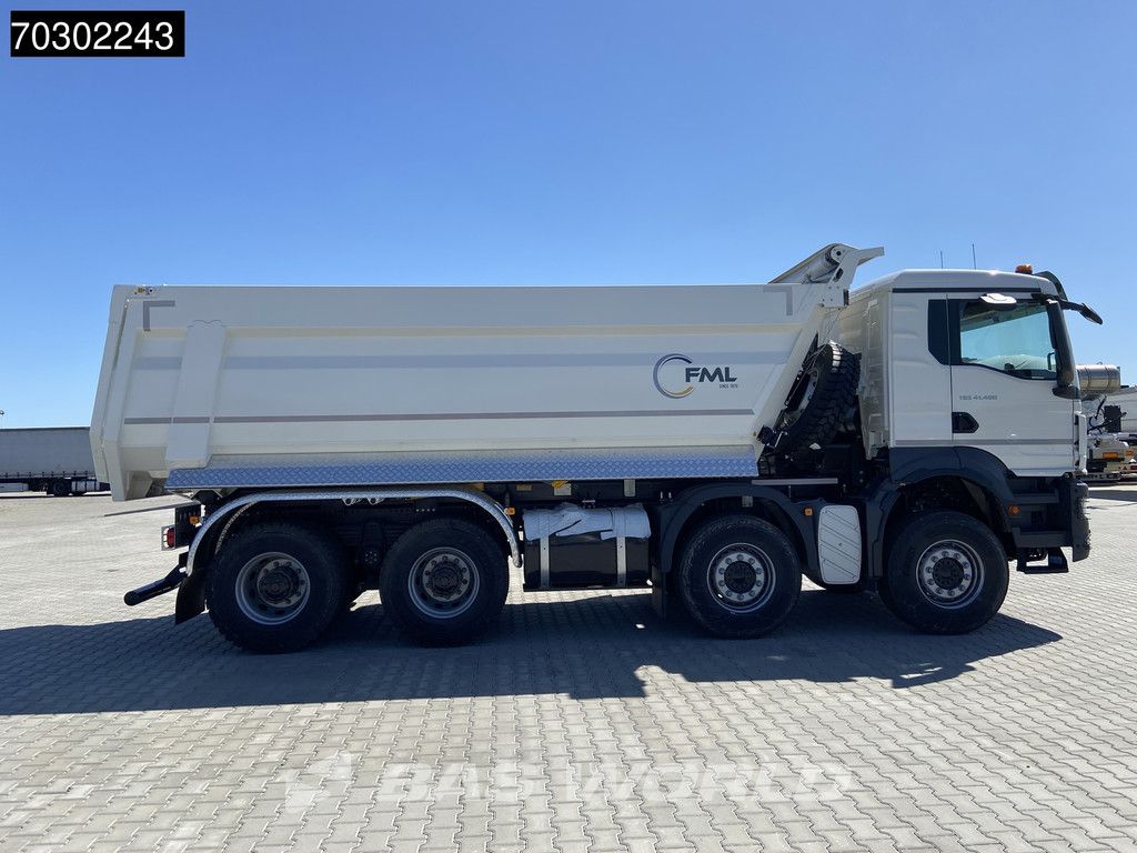 MAN TGS 41.400 8X4 NEW! 20m3 KH Kipper Manual Steel suspension Big-Axle EURO 2