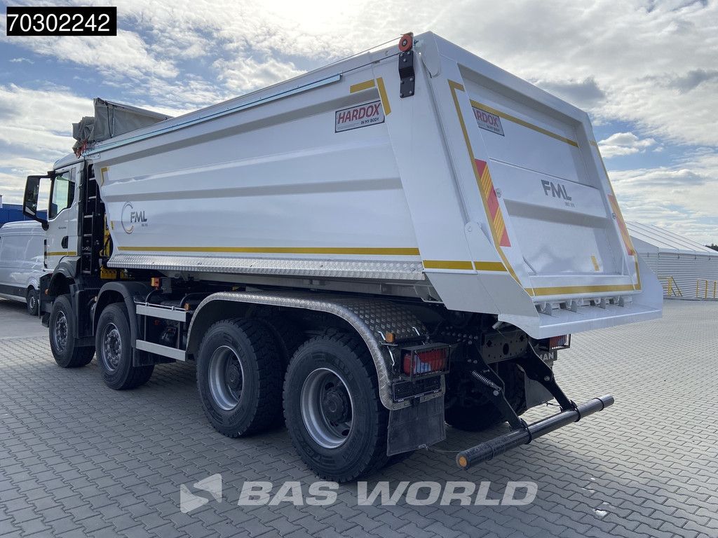 MAN TGS 41.400 8X4 20m3 KH Kipper Tarpaulin Automatic Big-Axle EURO 2