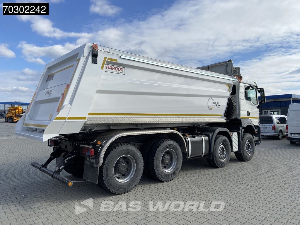 MAN TGS 41.400 8X4 20m3 KH Kipper Tarpaulin Automatic Big-Axle EURO 2