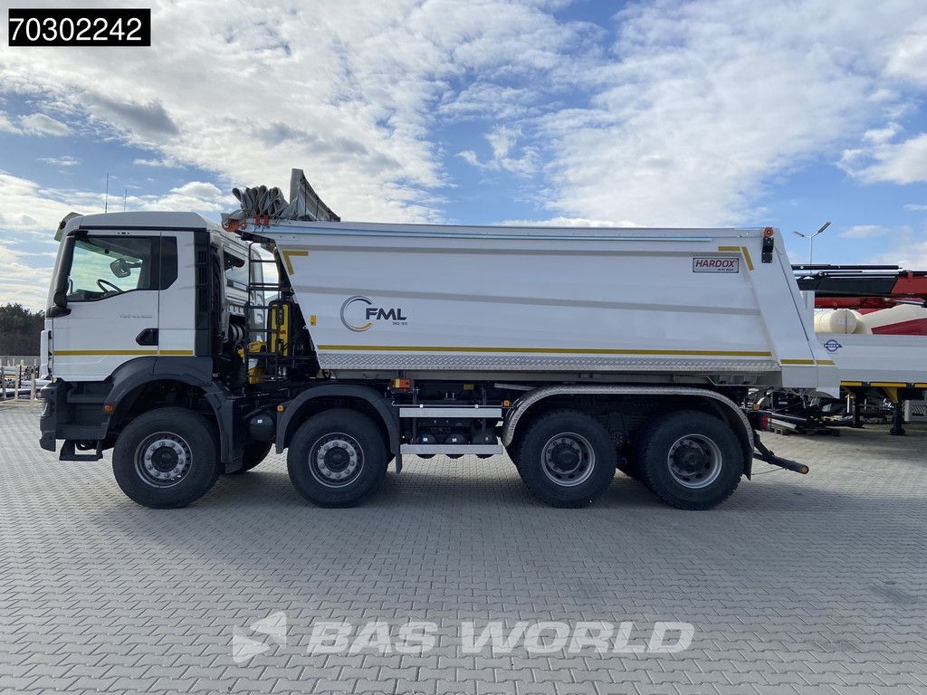 MAN TGS 41.400 8X4 20m3 KH Kipper Tarpaulin Automatic Big-Axle EURO 2
