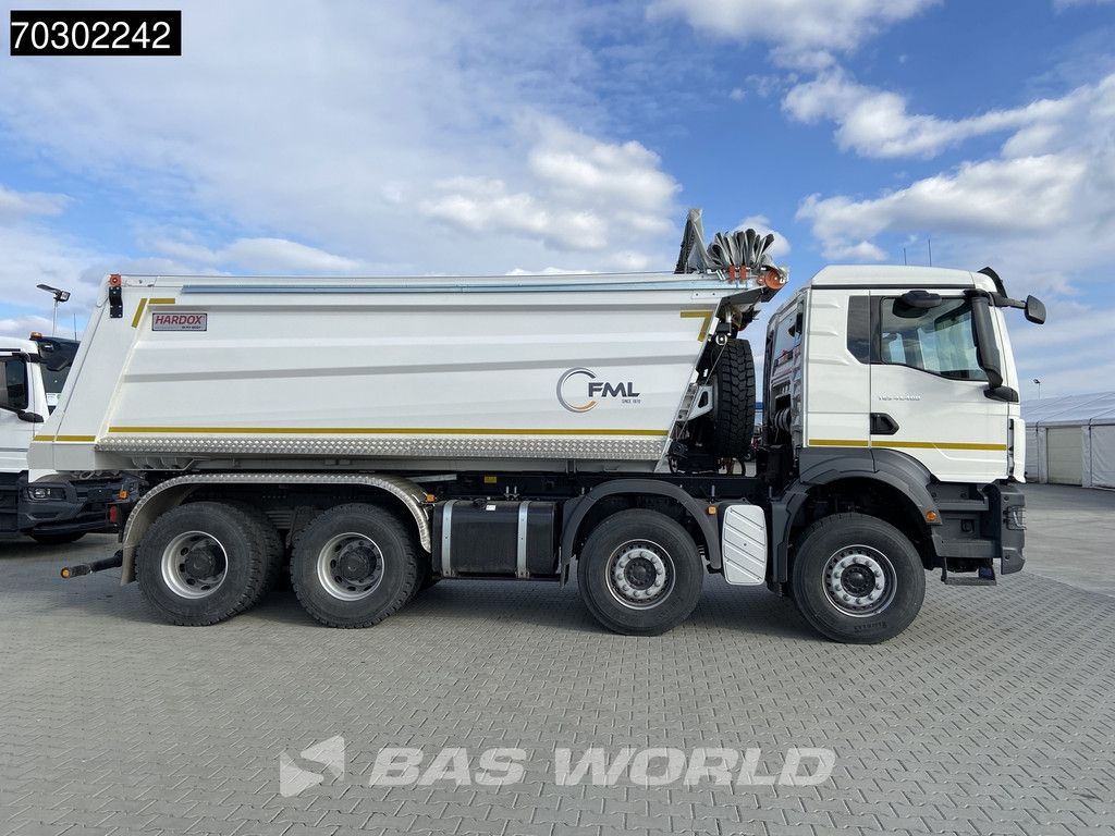 MAN TGS 41.400 8X4 20m3 KH Kipper Tarpaulin Automatic Big-Axle EURO 2