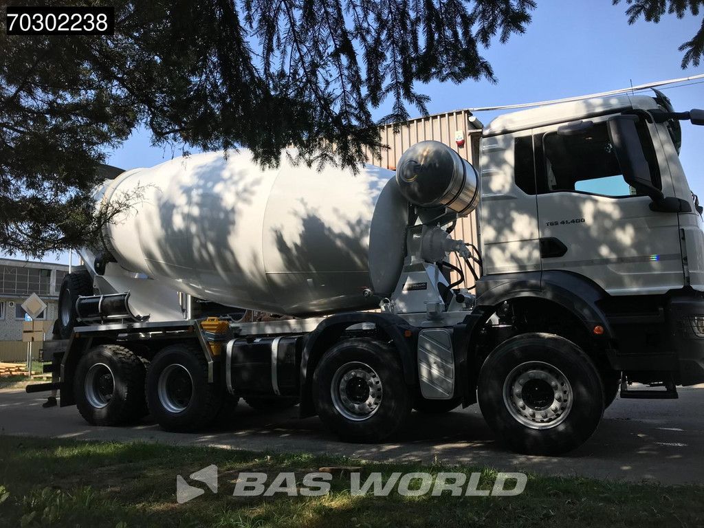 MAN TGS 41.400 8X4 10m3 FML mixer Steelsuspension Manual Airco EURO 2