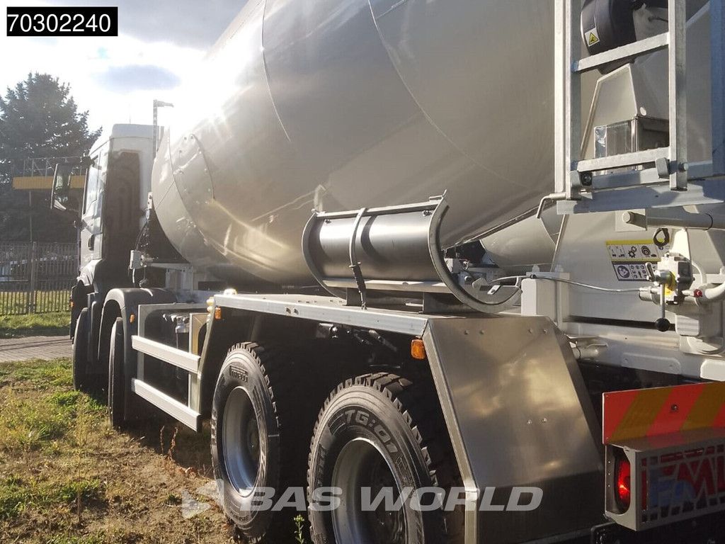 MAN TGS 41.400 8X4 12m3 FML mixer Steelsuspension Manual Airco EURO 2