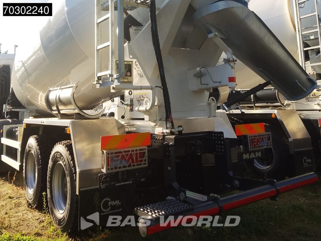 MAN TGS 41.400 8X4 12m3 FML mixer Steelsuspension Manual Airco EURO 2