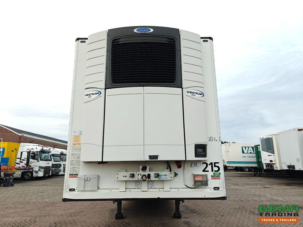 Schmitz Cargobull SCB S3B schmitz 3-achs-lkw – scheibenbremsen – kühltransporte – carrier vector 1350 – 2919 betriebsstunden! – palettenboxen