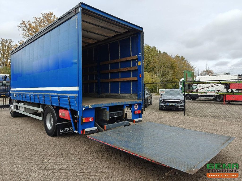 DAF FA LF280 4x2 Daycab Euro 6 - 6 cylinder - 7.5 m sliding tarpaulin + 2500 kg tail lift - HH floor