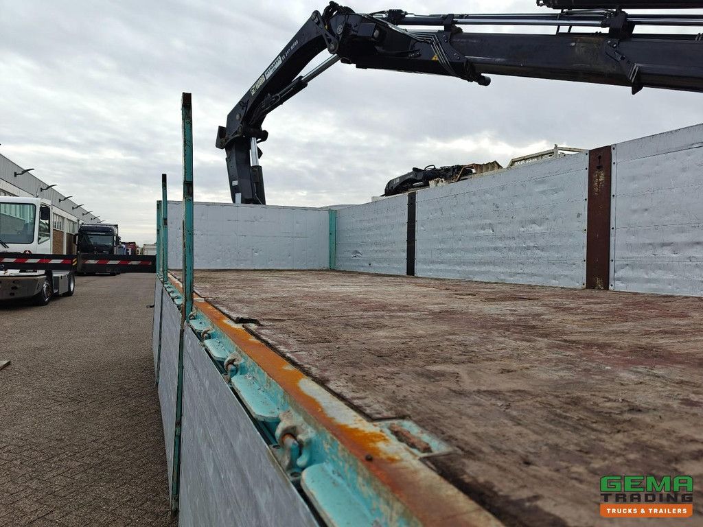 Volvo FMX 410 8x4/4 Daycab Euro5 - Open Loading Platform 6.8m + Hiab 244 E-6 Hipro - 258,000km - Hub Reduction - 05/2026 MOT