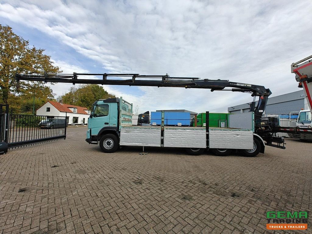 Volvo FMX 410 8x4/4 Daycab Euro5 - Open Loading Platform 6.8m + Hiab 244 E-6 Hipro - 258,000km - Hub Reduction - 05/2026 MOT