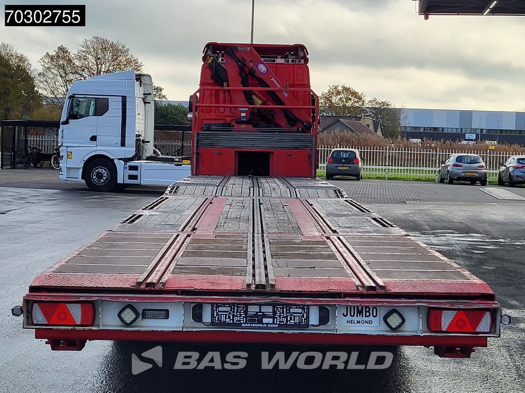 DAF XF XF 440 6X2 NL-Truck Transporter APK HMF 900-K2 crane Winch Lift-Lenkachse Euro 6