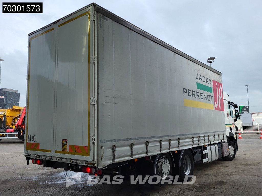 Renault T 480 6X2 Curtainsides Lift + steering axle Automatic Euro 6