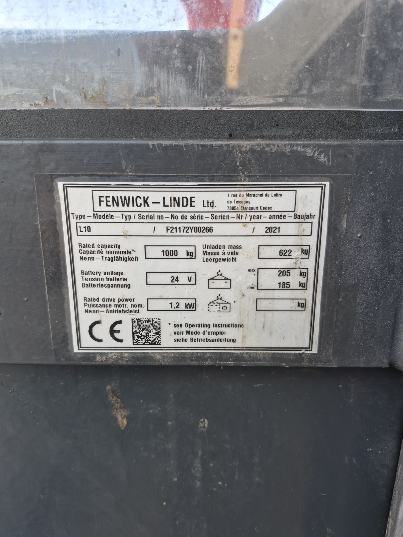 Linde L10 duplo freelift 3.010 mm bj 2021