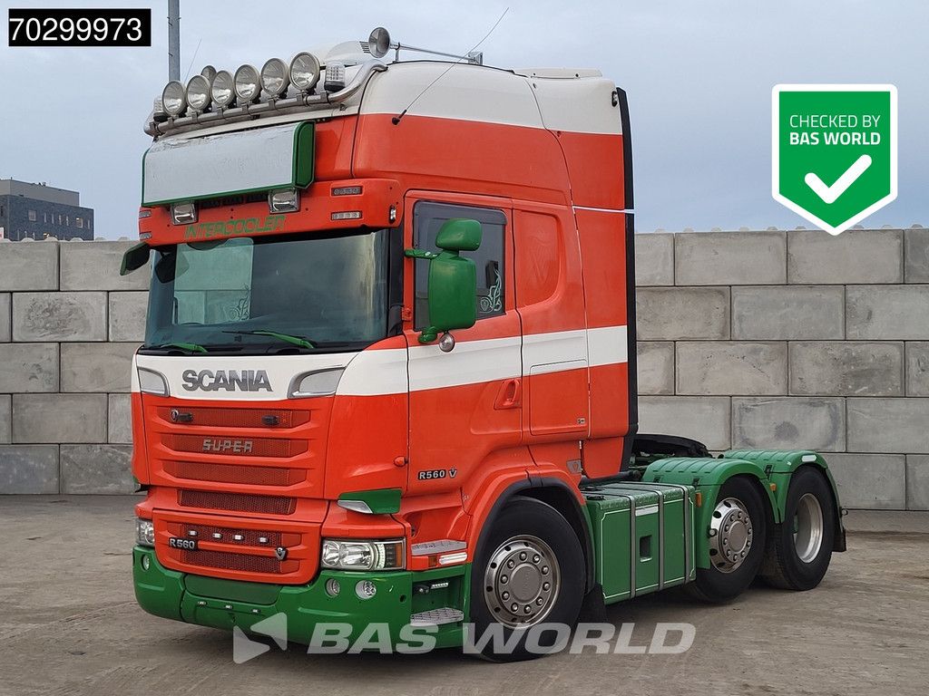 Scania R R560 6X2 Manual! Retarder Lift+Lenkachse Alcoa Leder Euro 5