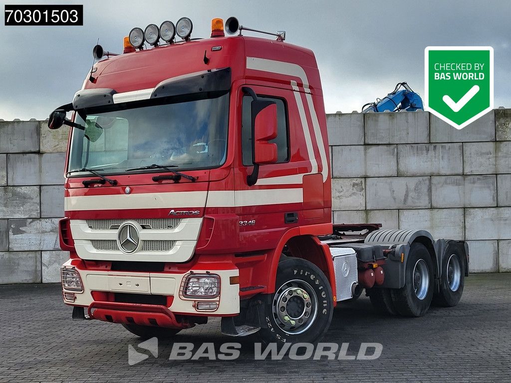 Mercedes Actros 3346 6X4 MP3! Full-Steel Big-Axle Hydraulik