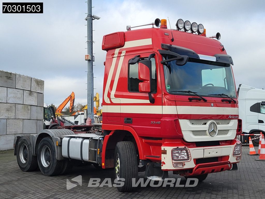 Mercedes Actros 3346 6X4 MP3! Full-Steel Big-Axle Hydraulik