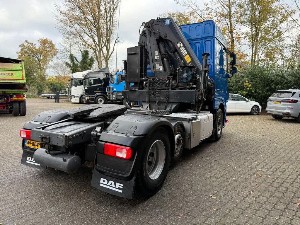 DAF XF 440 6X2 HIAB 19 ton/meter kraan Schuifschotel EURO 6 APK 05/2026
