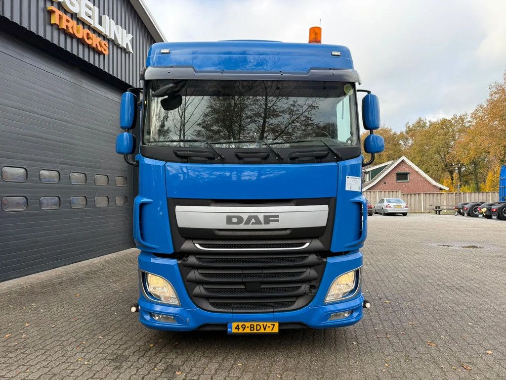 DAF XF 440 6X2 HIAB 19 ton/meter kraan Schuifschotel EURO 6 APK 05/2026