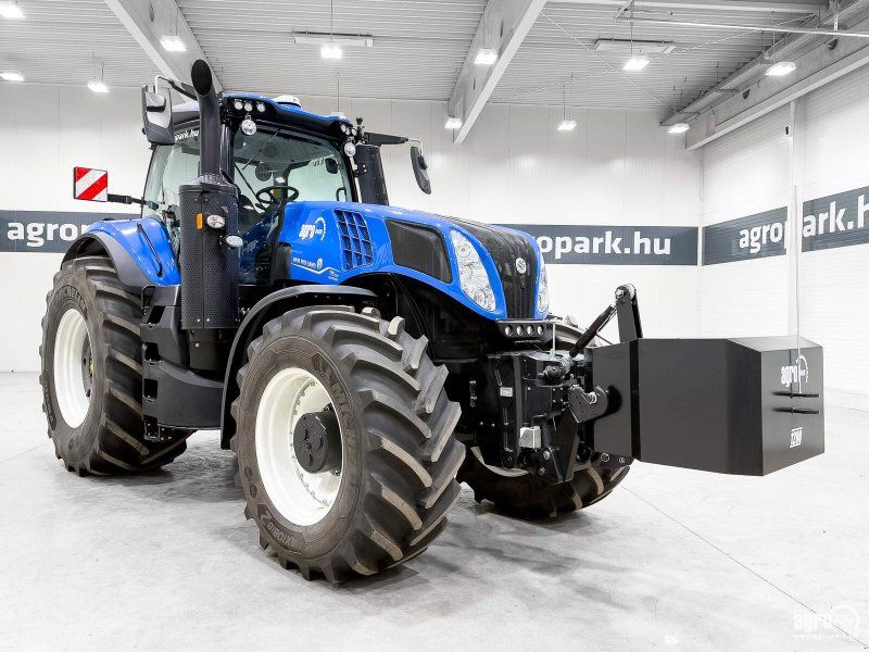 New Holland T8.435 Ultra Command 21/5 50 km/h, axle suspension, cab suspensi