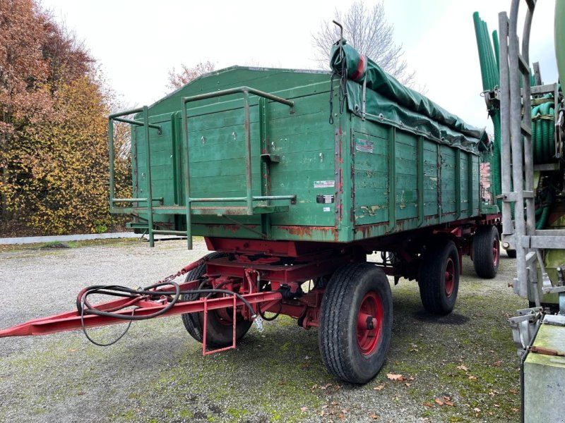 MELLE 14 to. Zweiseitenkipper Gespann Zug Kipper Anhänger Rollpl