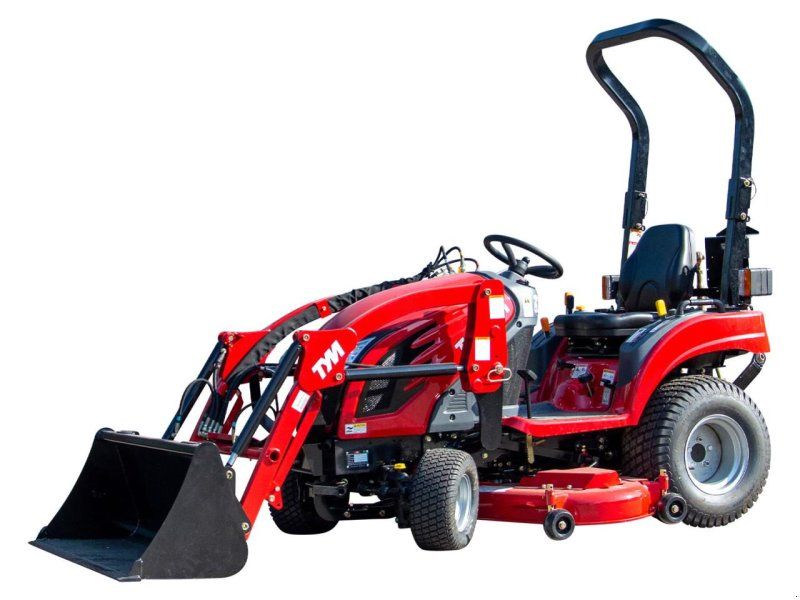 TYM T194 NH mit Frontlader und Mähwerk MM54