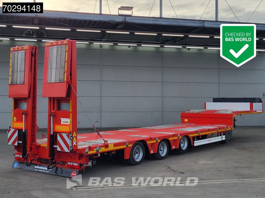Kässbohrer LB3E 3 axles Steering+Lift Axle Extendable Ramps