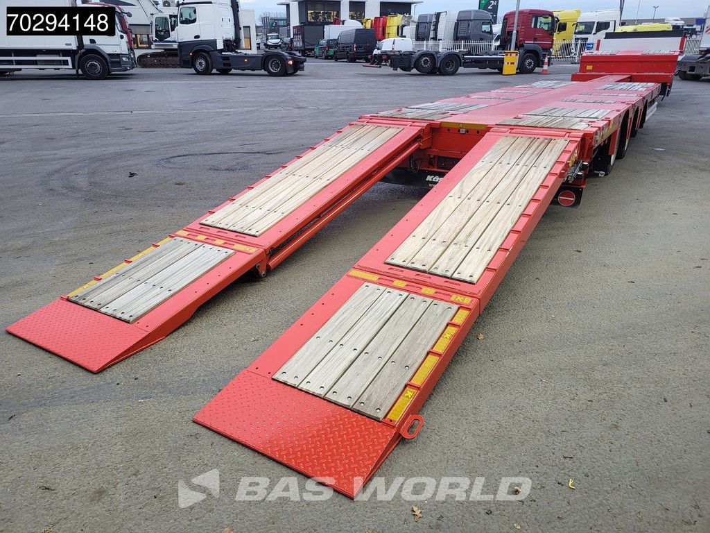 Kässbohrer LB3E 3 axles Steering+Lift Axle Extendable Ramps