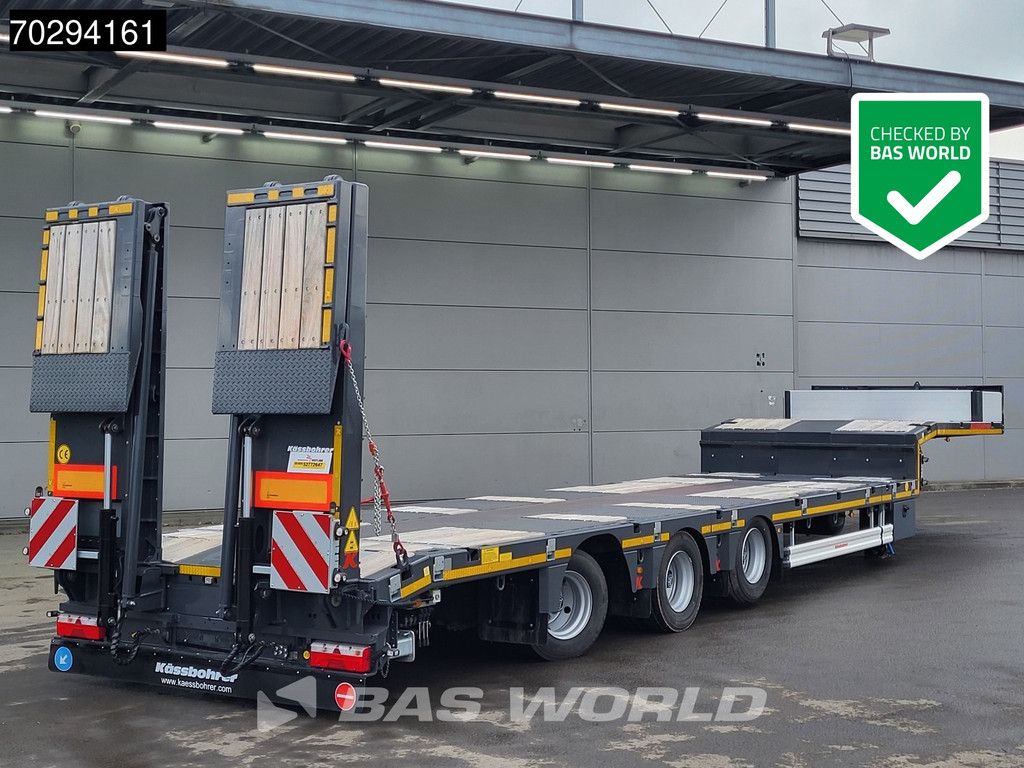 Kässbohrer LB3E 3 axles Steering+Lift Axle Extendable Ramps