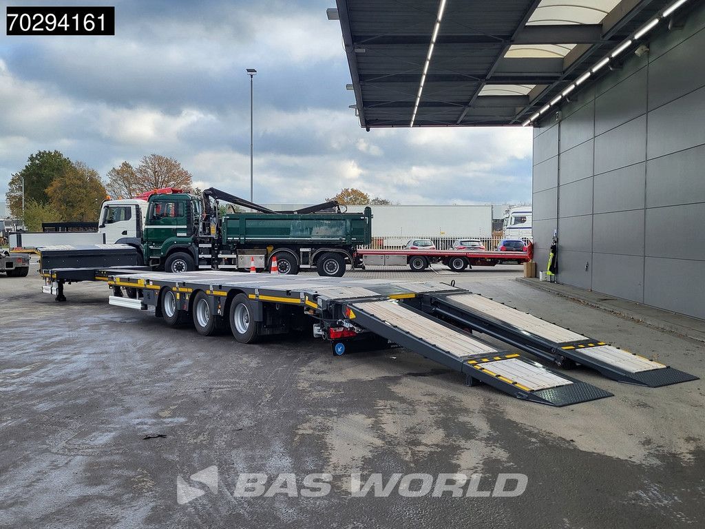 Kässbohrer LB3E 3 axles Steering+Lift Axle Extendable Ramps