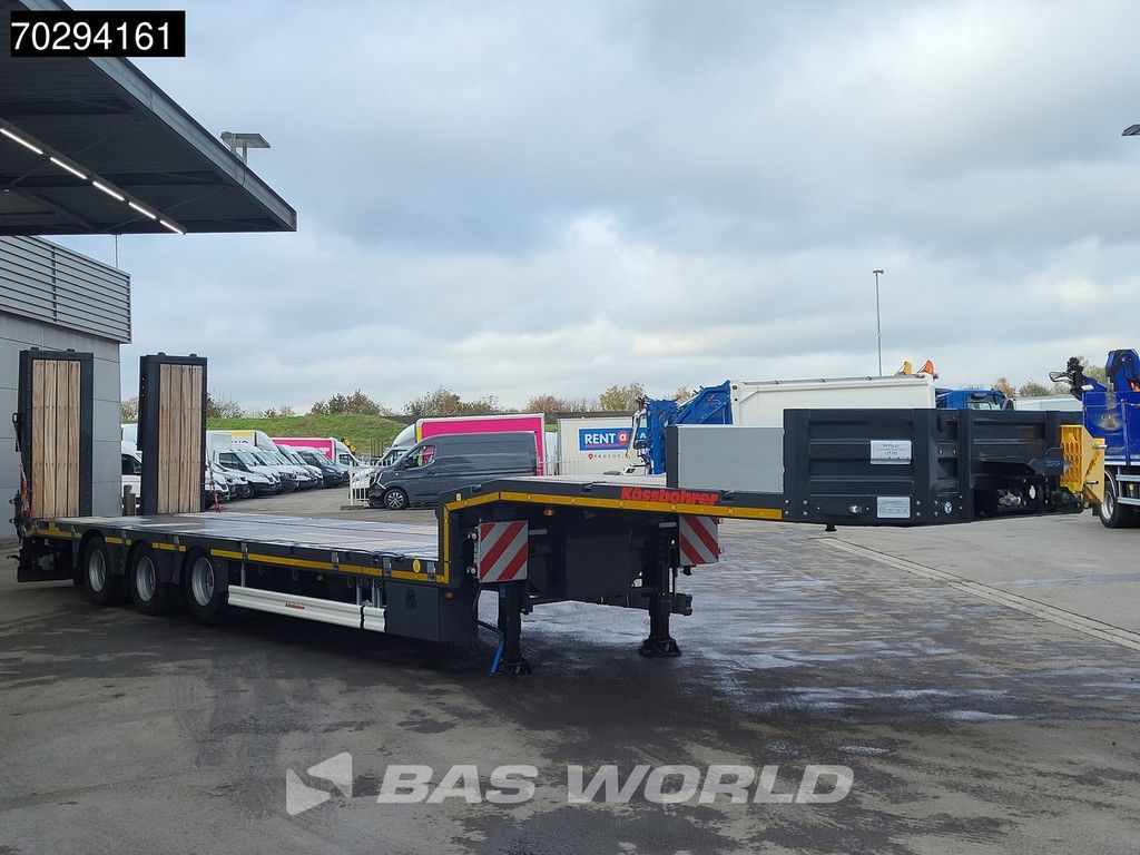 Kässbohrer LB3E 3 axles Steering+Lift Axle Extendable Ramps