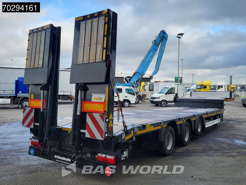 Kässbohrer LB3E 3 axles Steering+Lift Axle Extendable Ramps