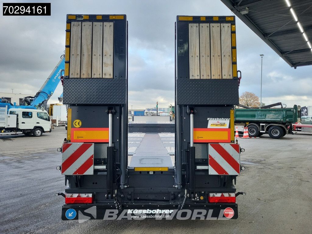 Kässbohrer LB3E 3 axles Steering+Lift Axle Extendable Ramps