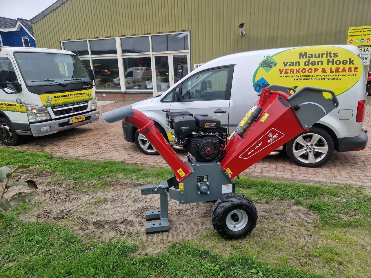 Demonstratie houtversnipperaars